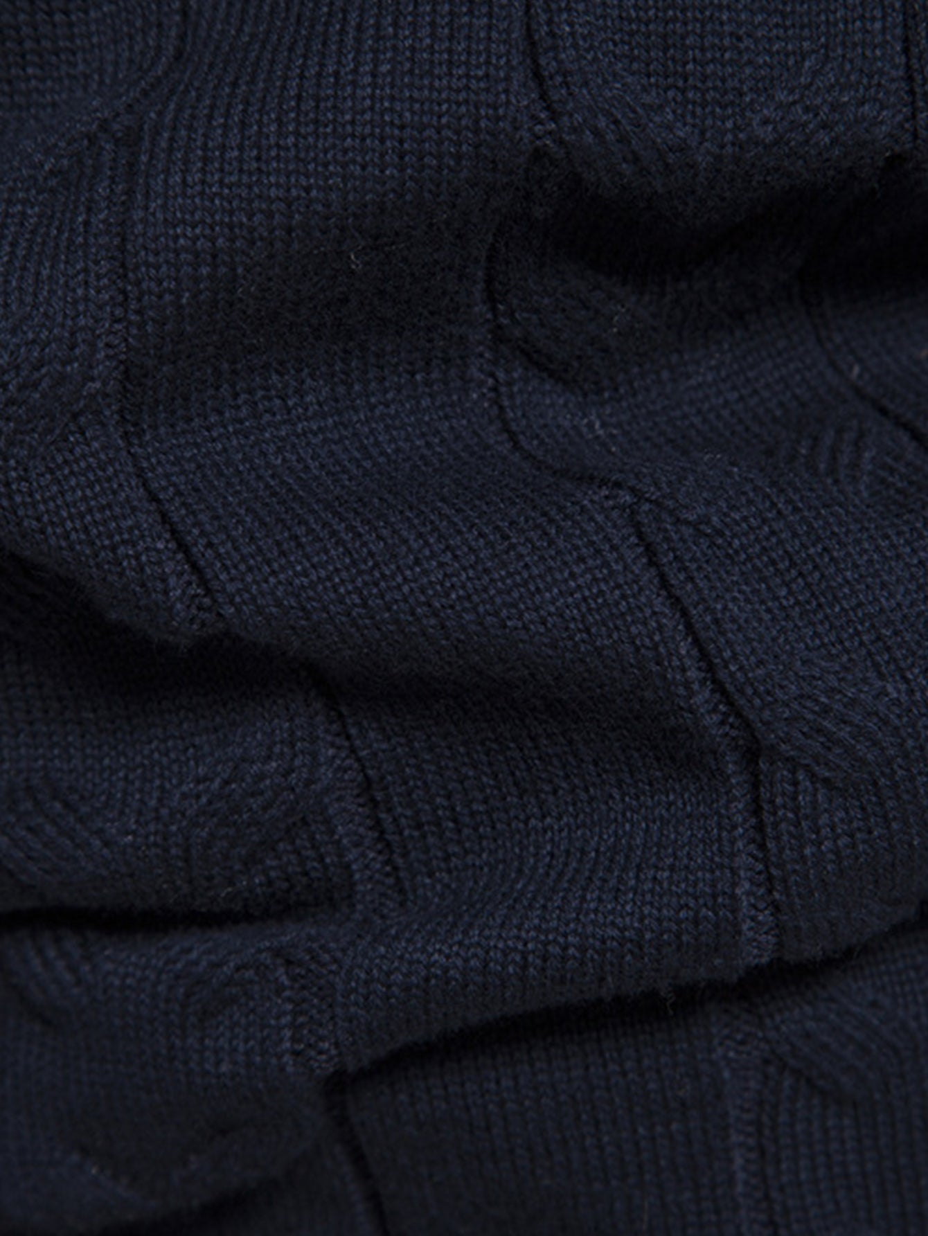 Pull à Zip Quart avec Jacquard Géométrique Contrasté