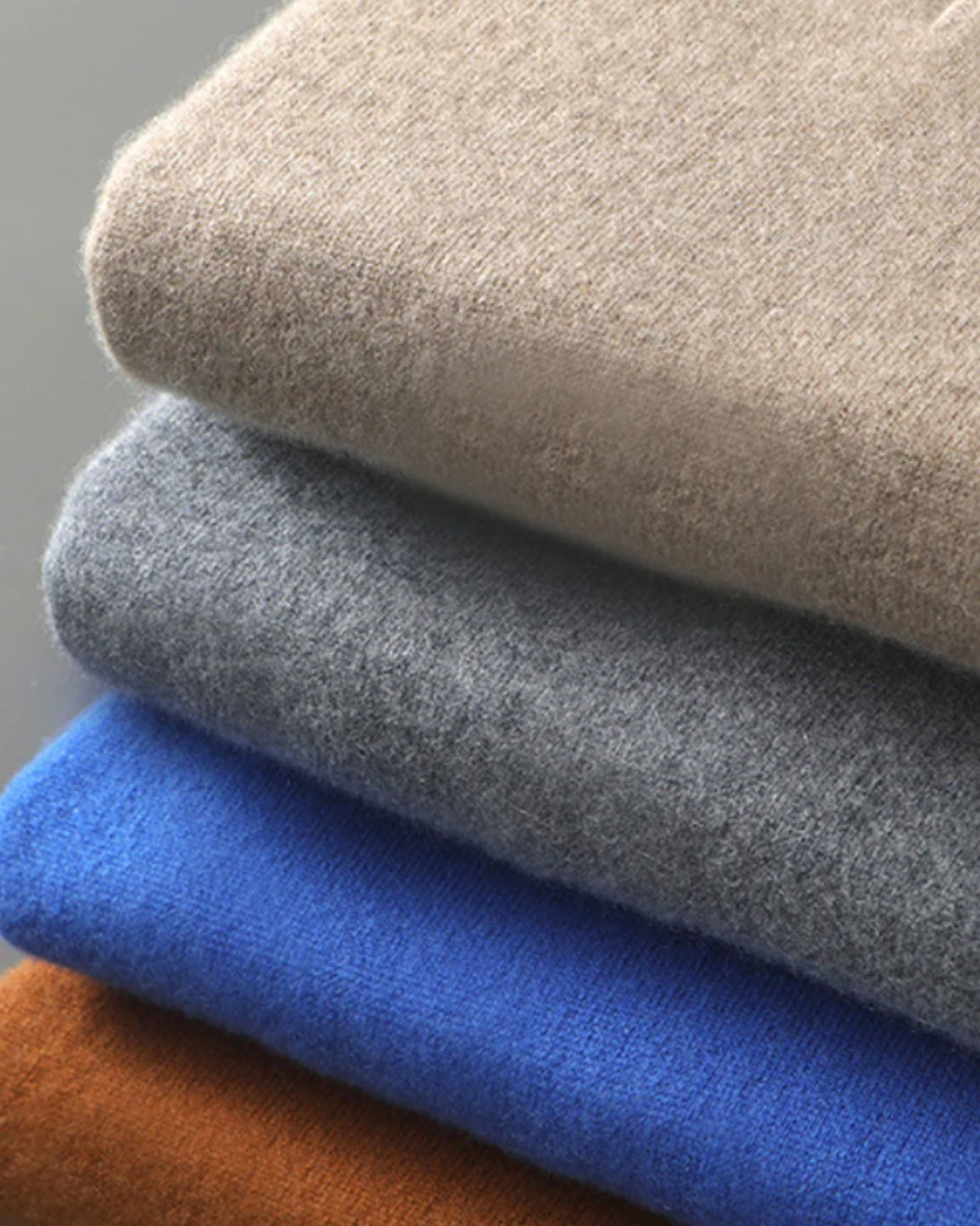 Maglione polo in cashmere Ponza