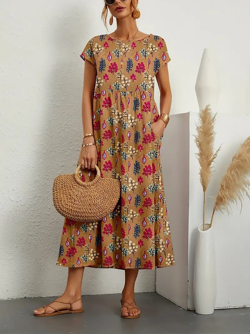 Roselle – Abito Floreale Chic