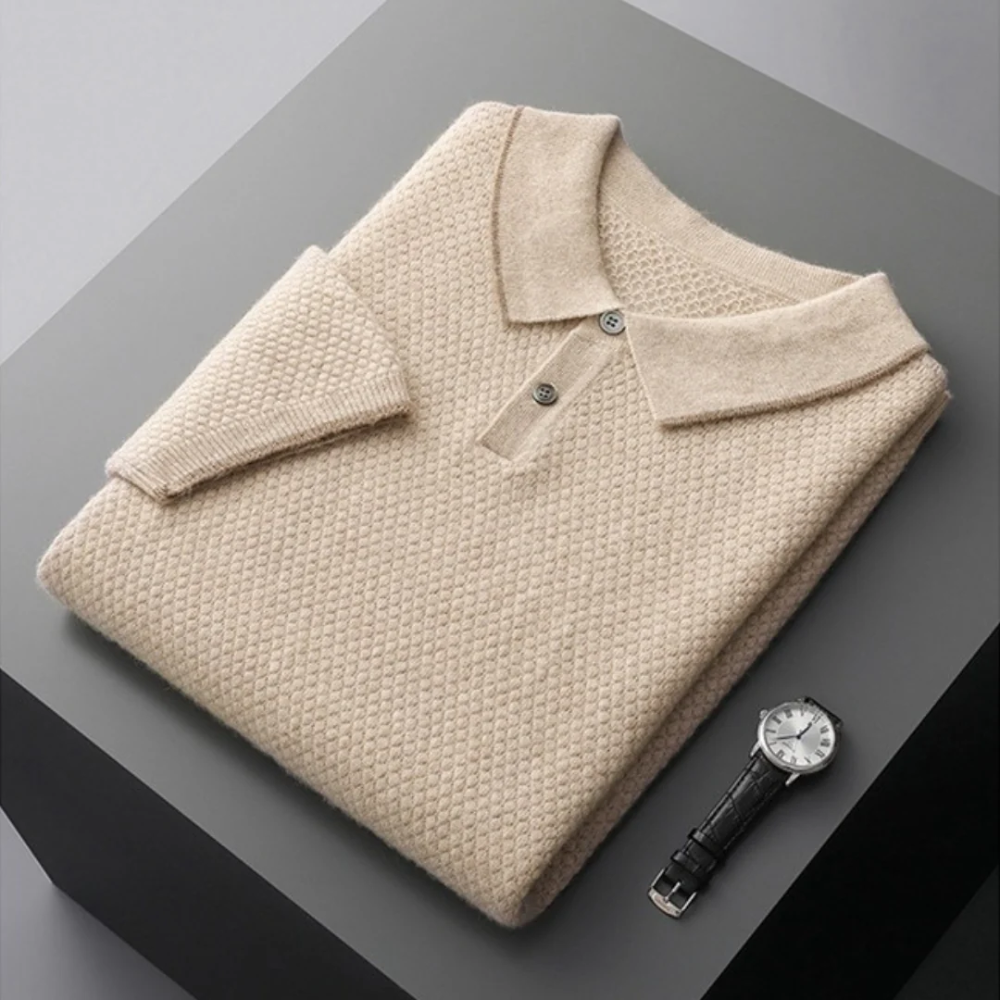 Polo in cashmere Aristo