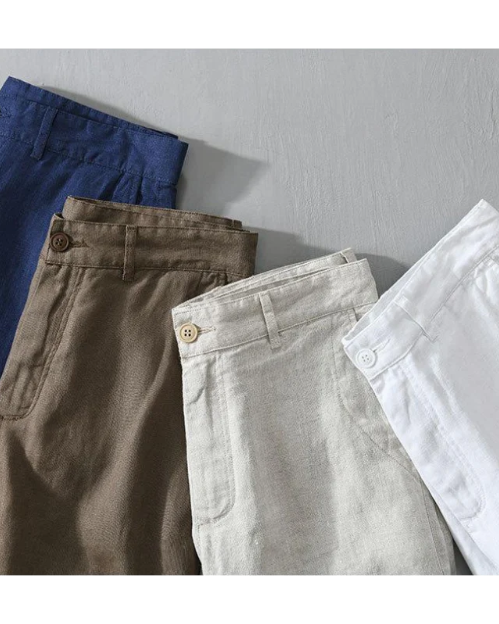 Pantaloncini in lino Lisbo