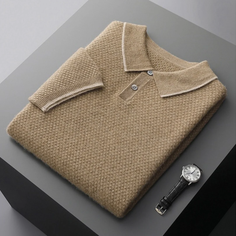 Polo in cashmere Aristo