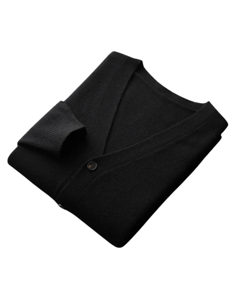 Cardigan lavorato a maglia in lana merino Faunus