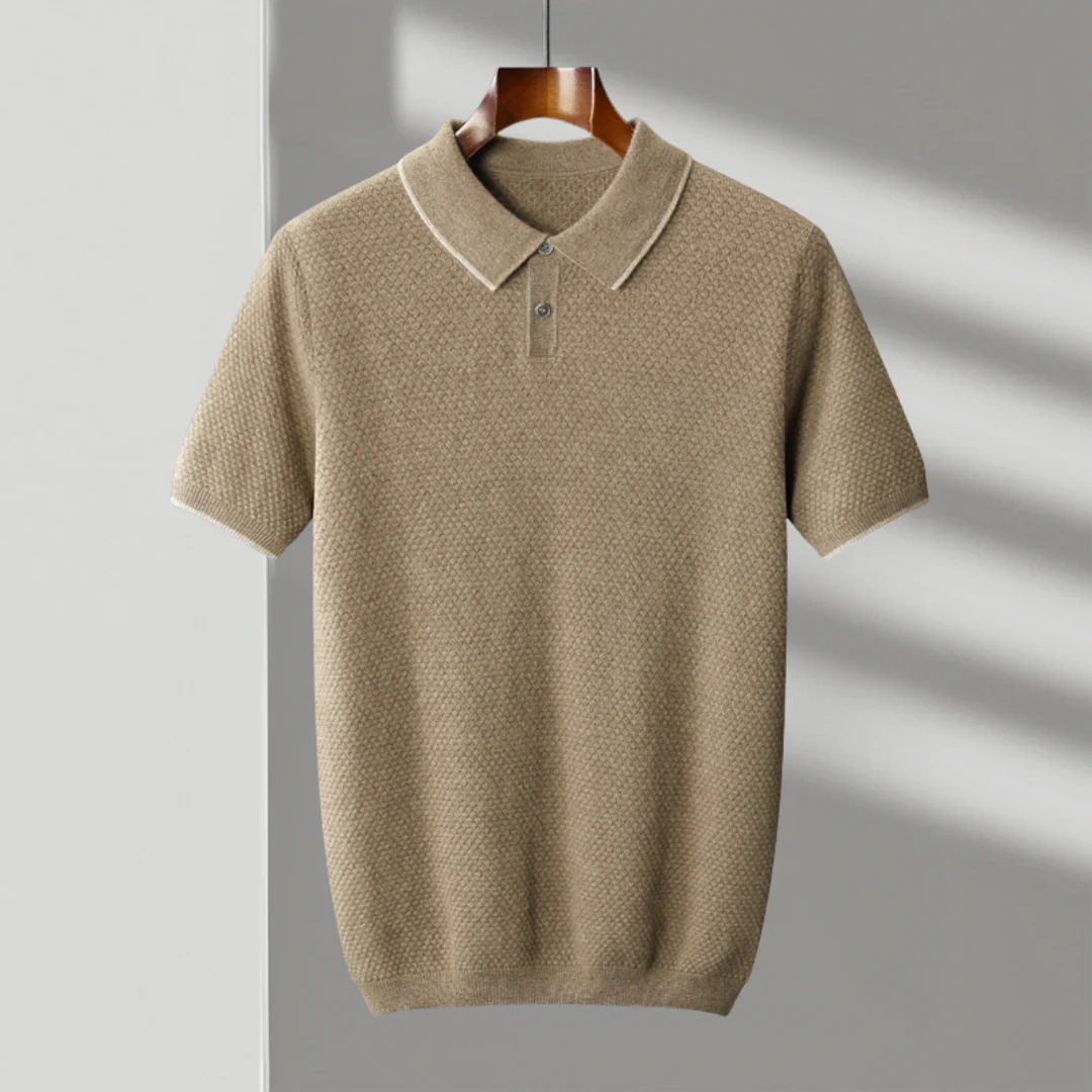 Polo in cashmere Aristo