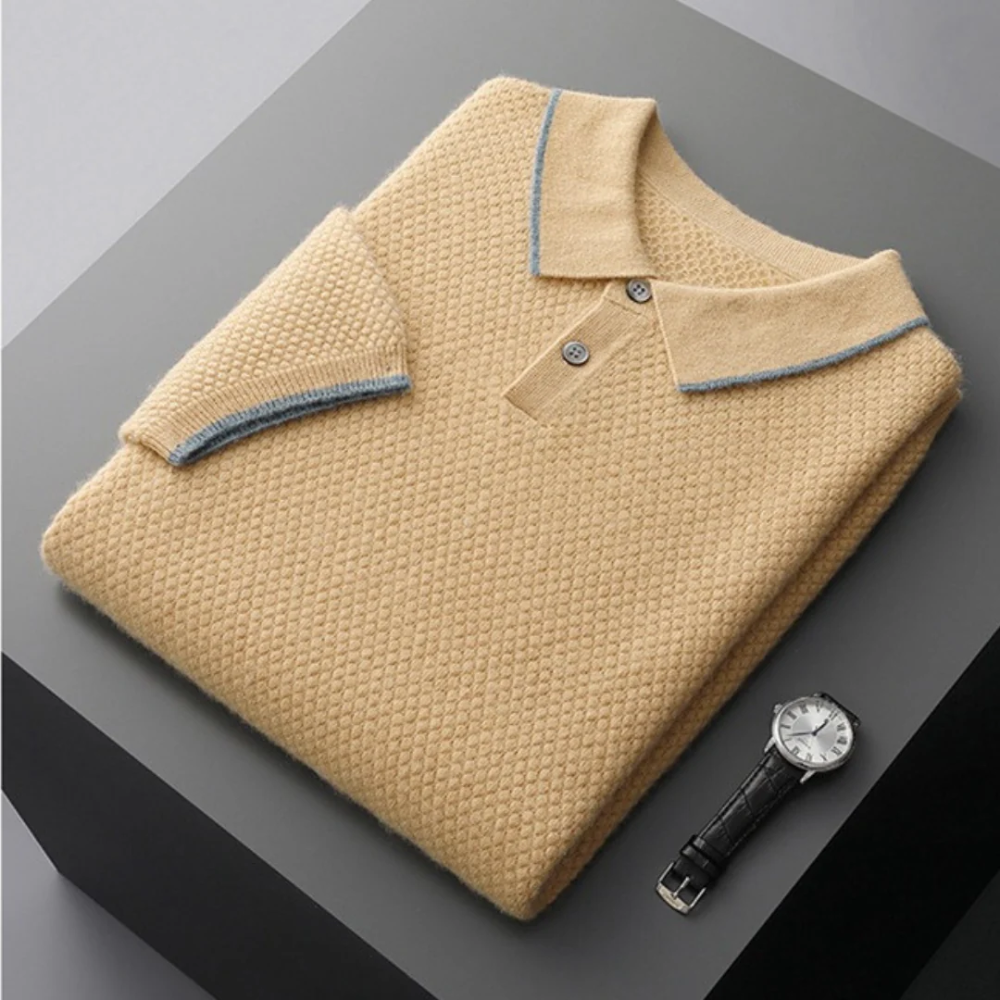 Polo in cashmere Aristo