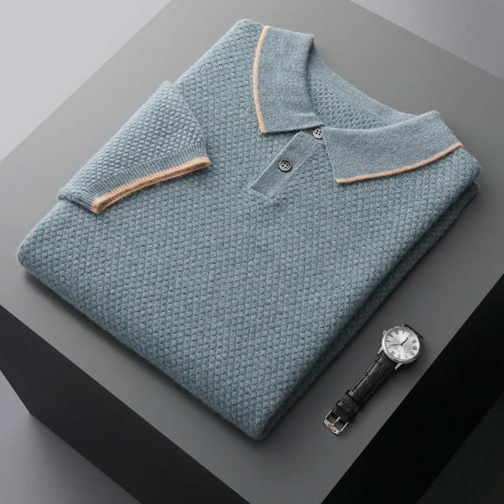 Polo in cashmere Aristo