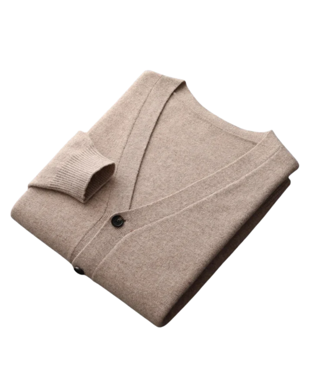 Cardigan lavorato a maglia in lana merino Faunus