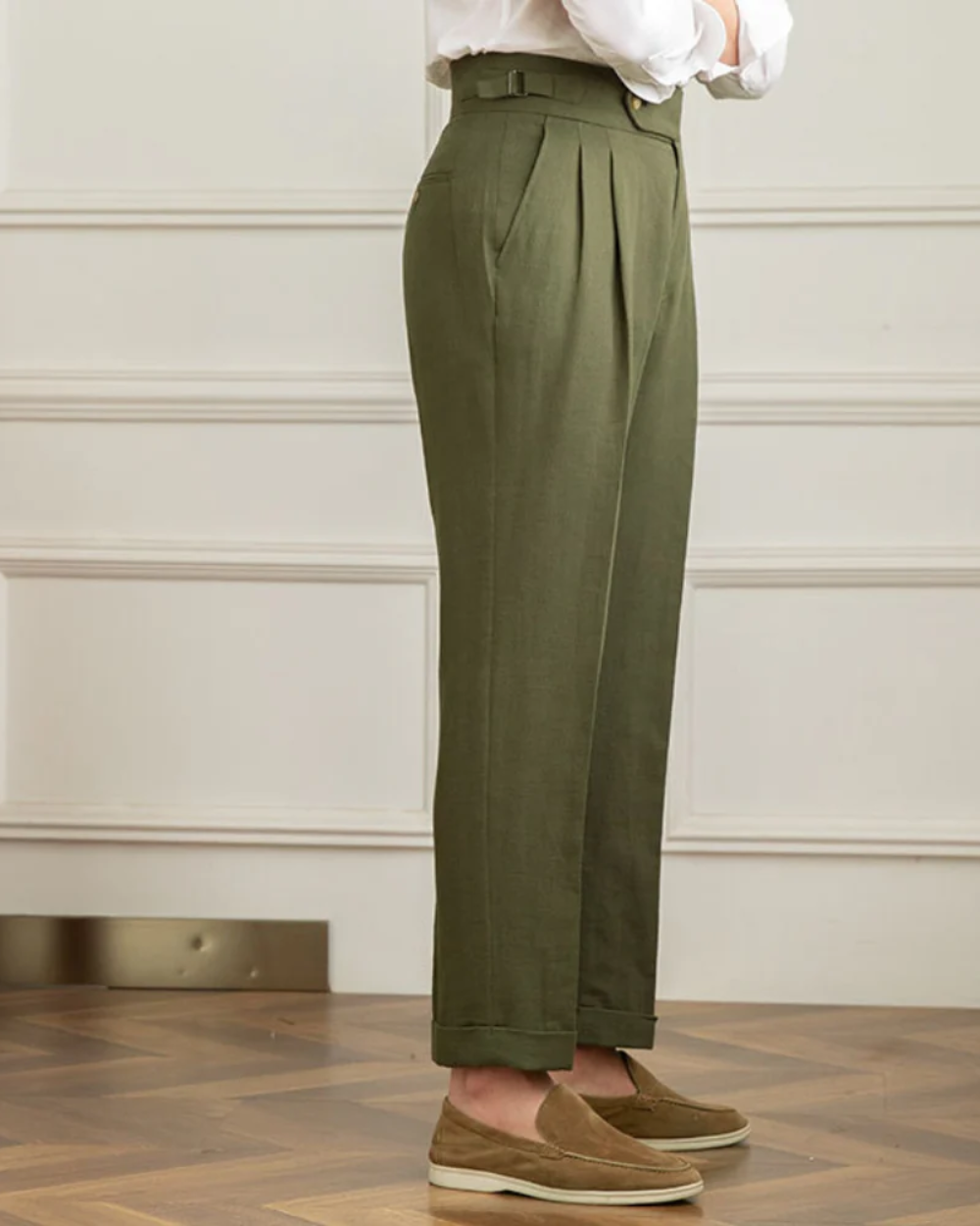 Pantaloni in lino Bali
