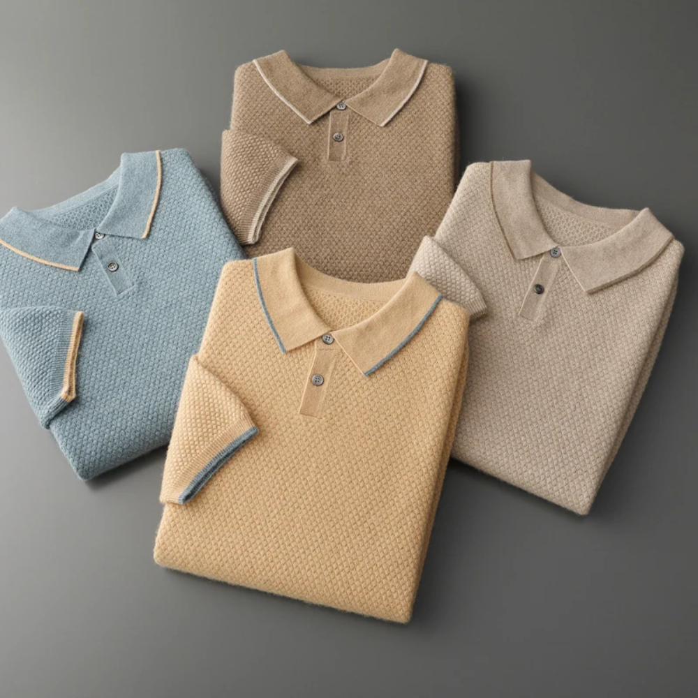 Polo in cashmere Aristo