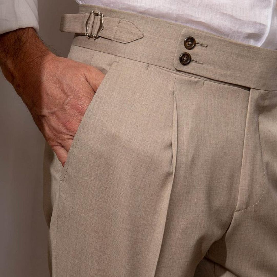 Pantaloni in lino Gold Coast