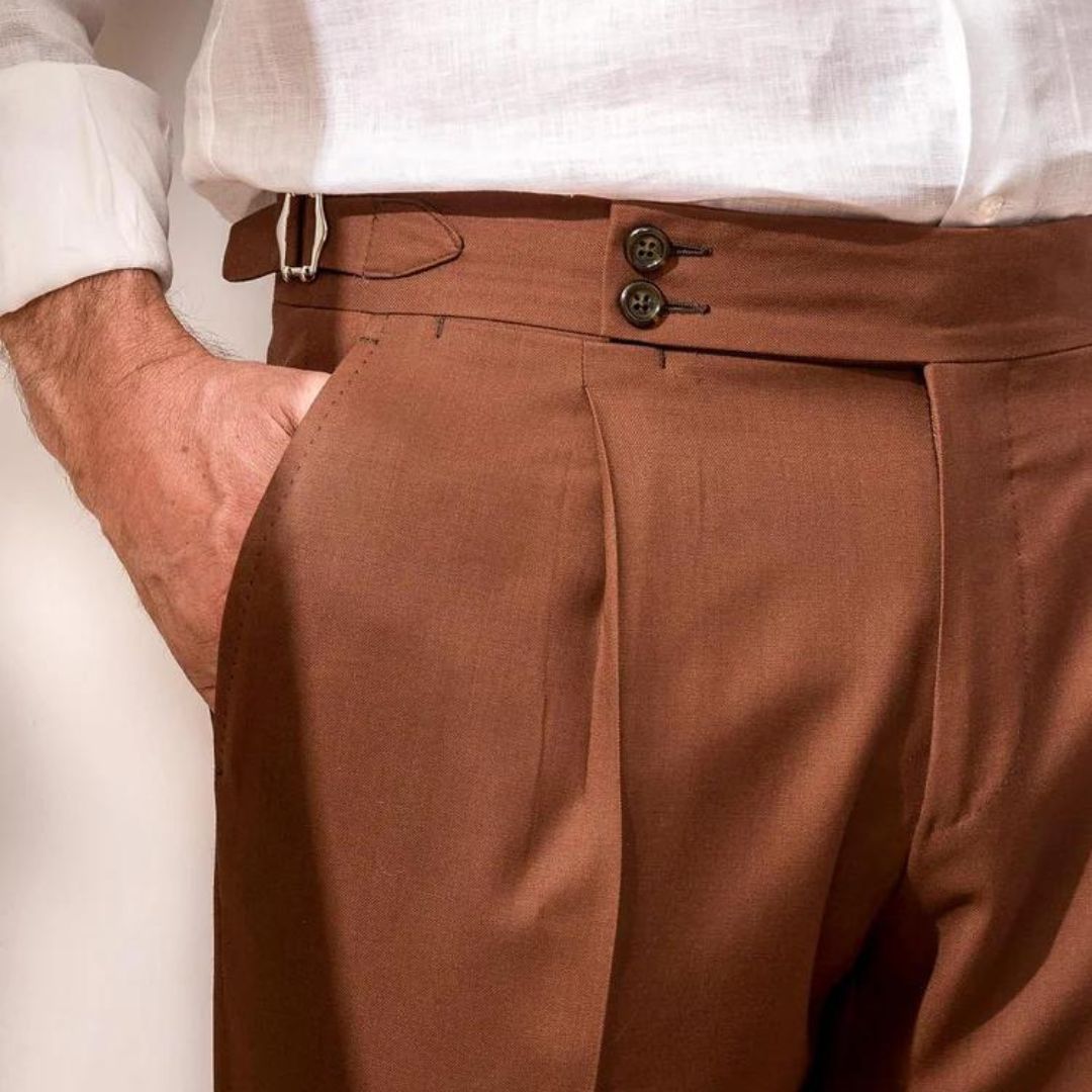 Pantaloni in lino Gold Coast