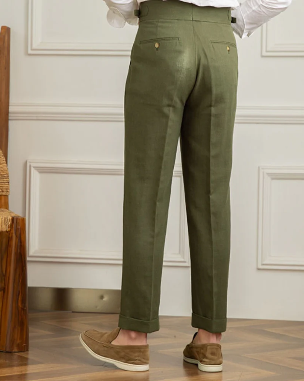 Pantaloni in lino Bali