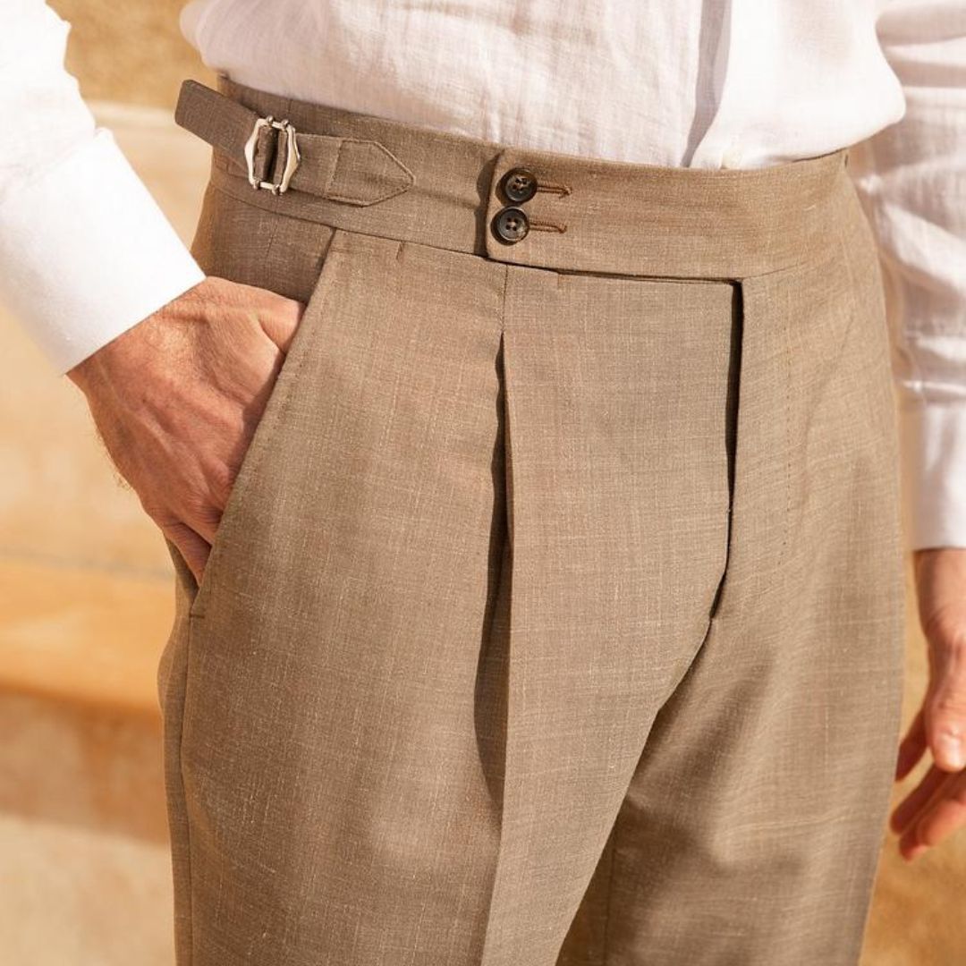Pantaloni in lino Gold Coast