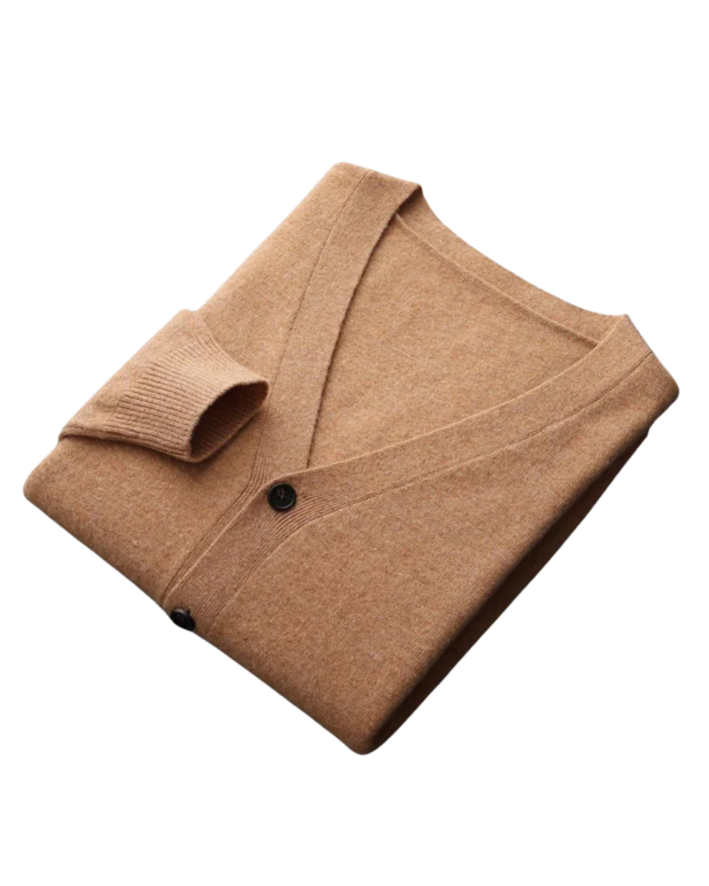 Cardigan lavorato a maglia in lana merino Faunus