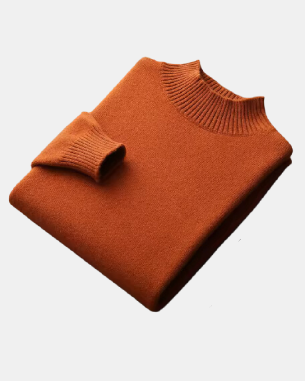Maglione Mercurius con collo alto in lana