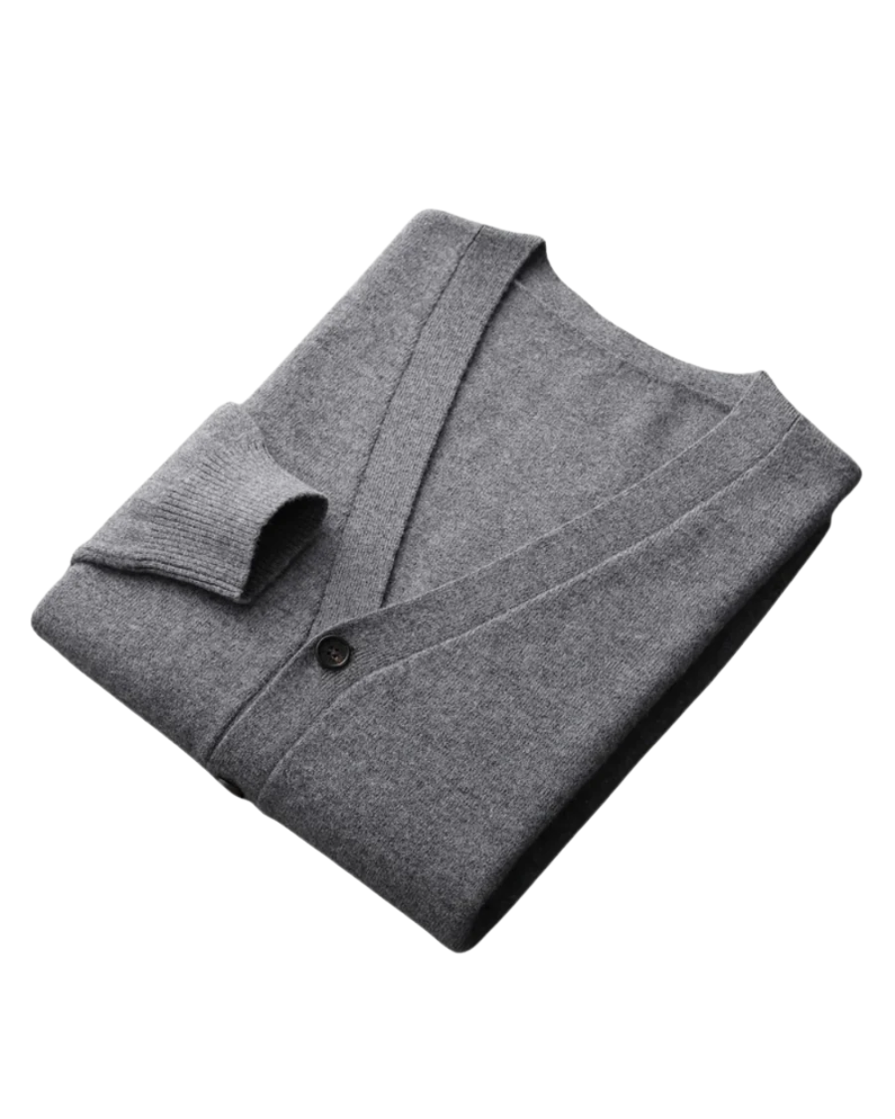 Cardigan lavorato a maglia in lana merino Faunus