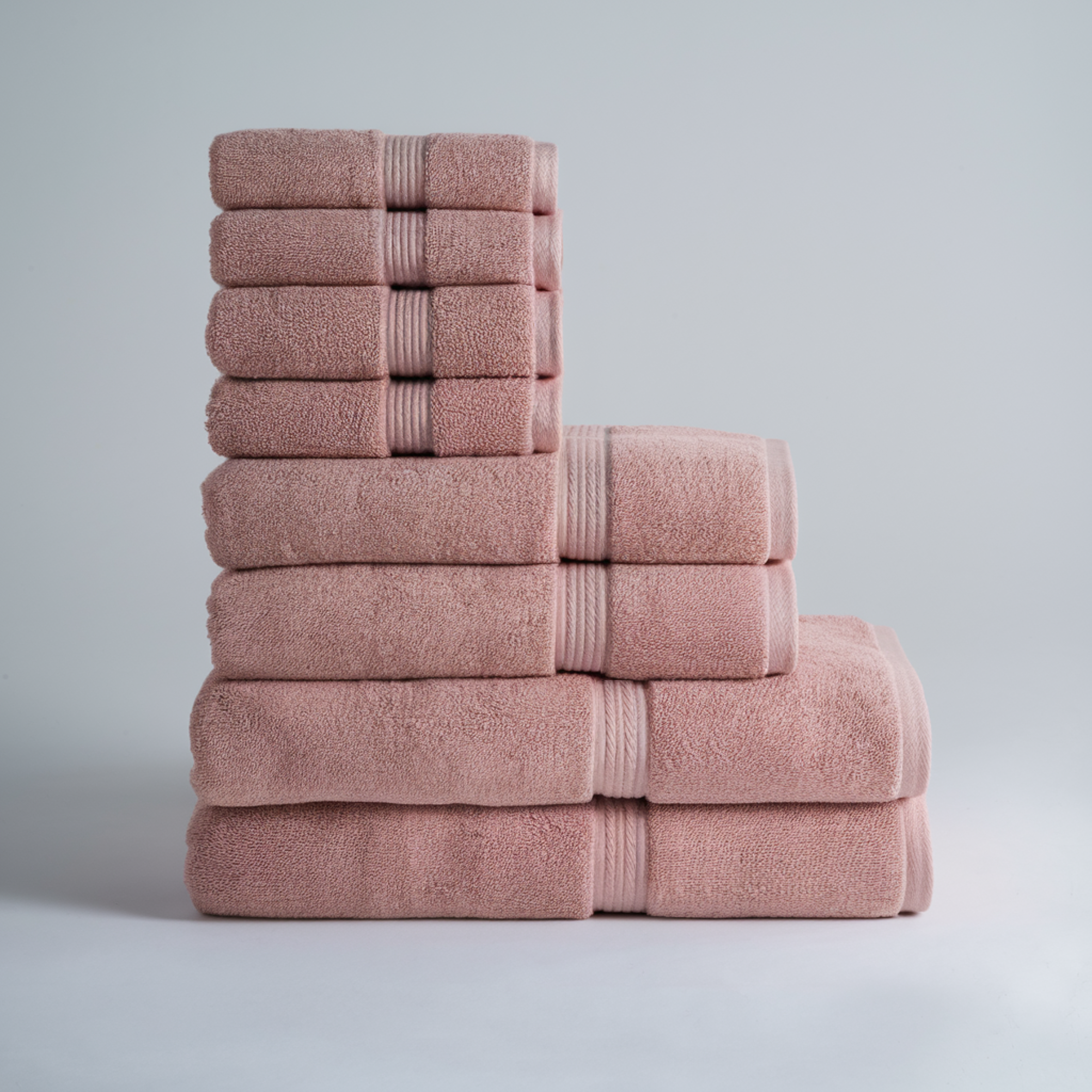 Set de bain ultrasoft complet de 8 pièces