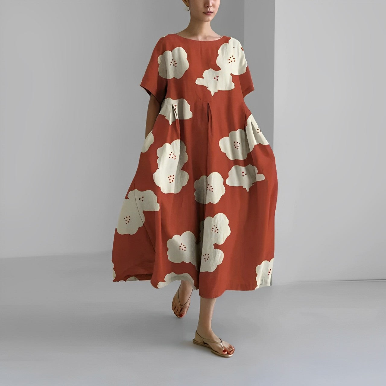 Amelia - Abito floreale bohemien