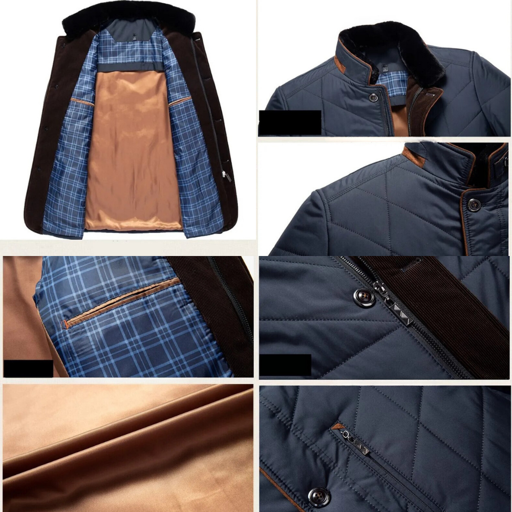 Yanniek - Veste d'hiver stylée pour homme