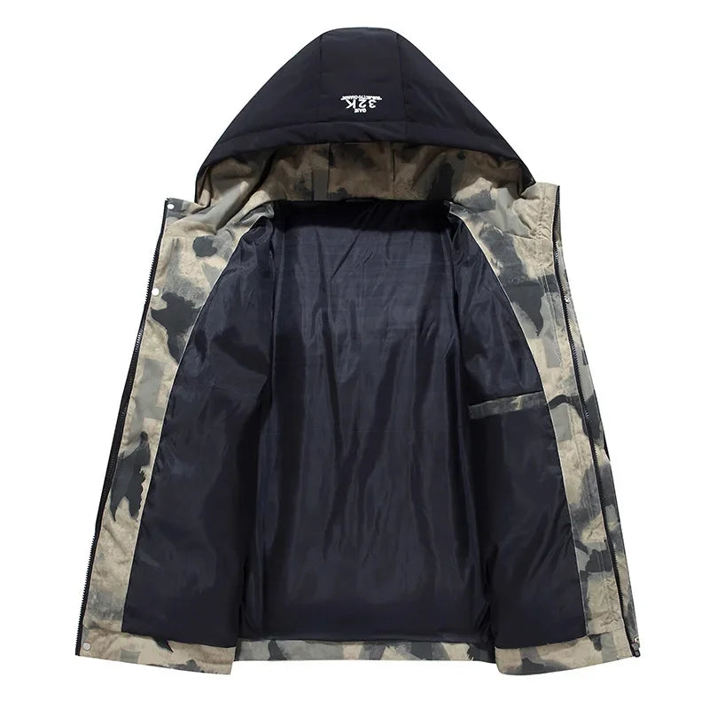 Kyle - Veste à capuche unie