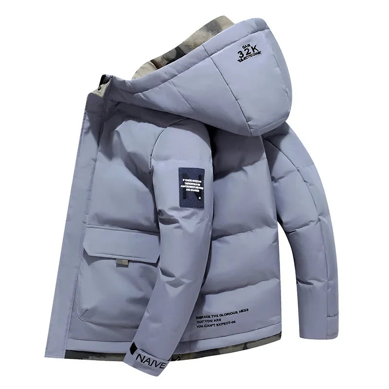 Kyle - Veste à capuche unie