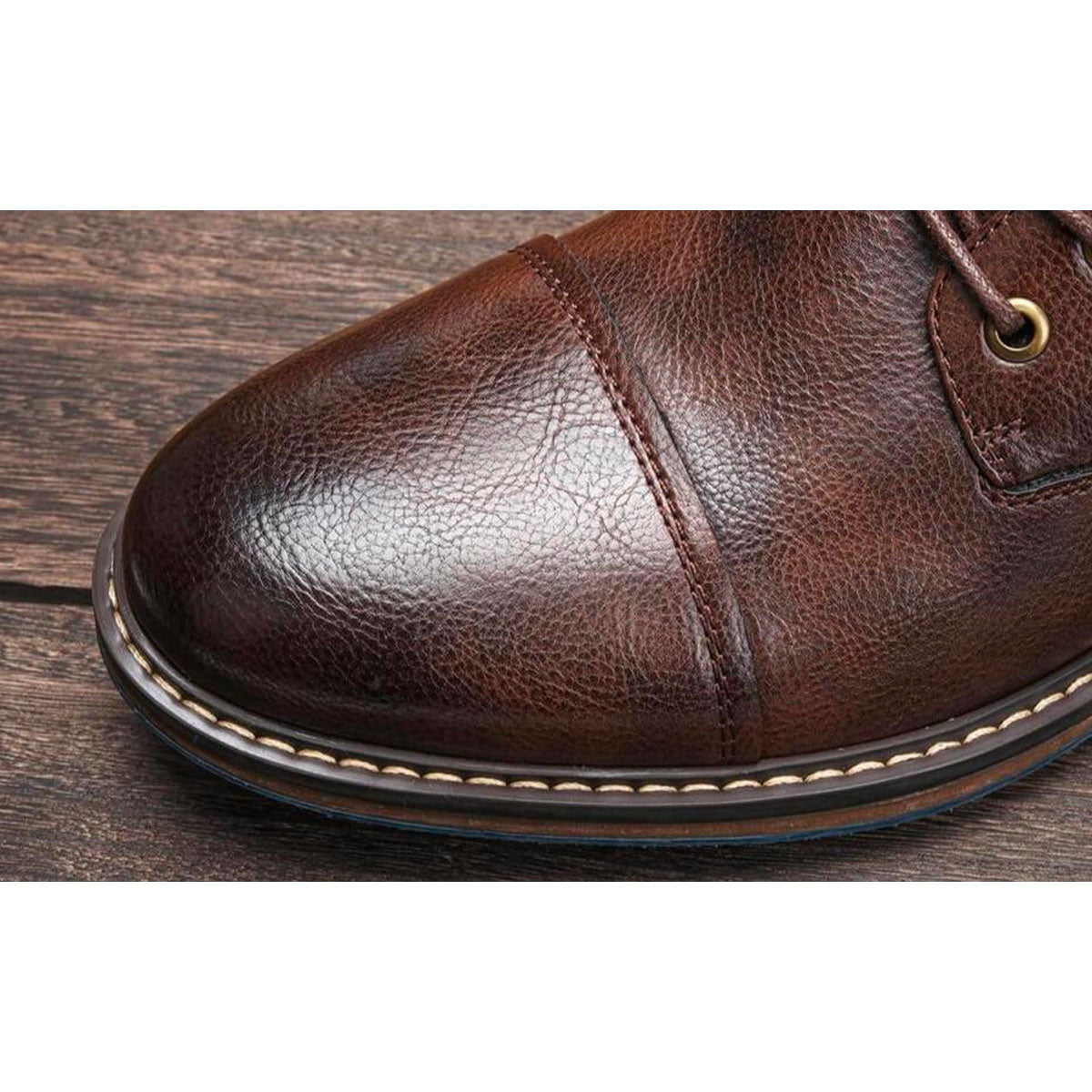 Ethan | Bottes Oxford en cuir fait main