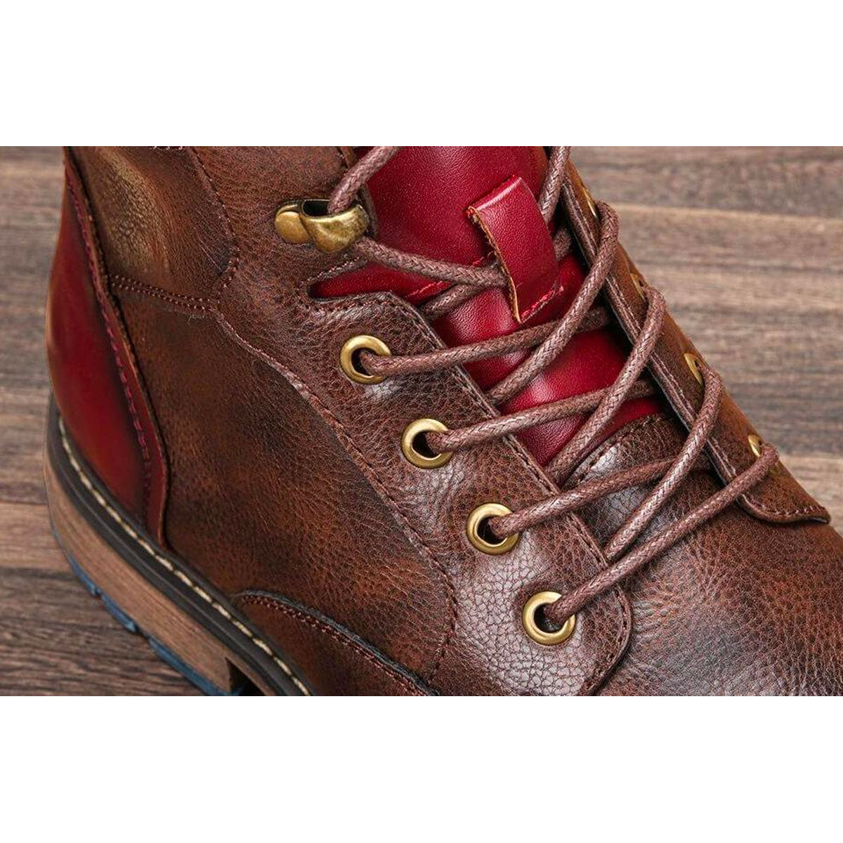 Ethan | Bottes Oxford en cuir fait main