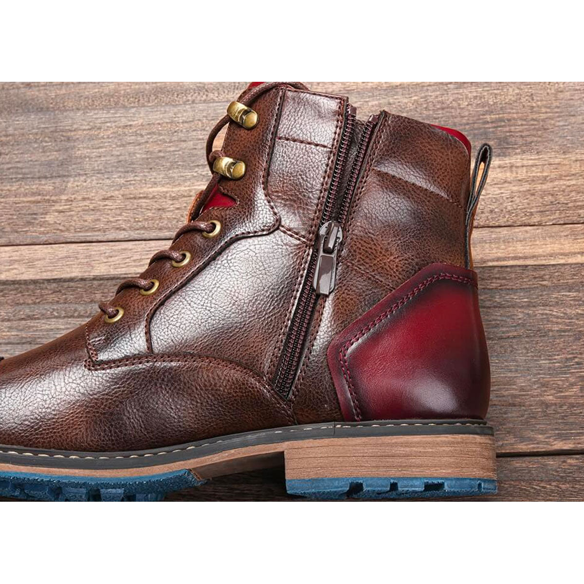 Ethan | Bottes Oxford en cuir fait main