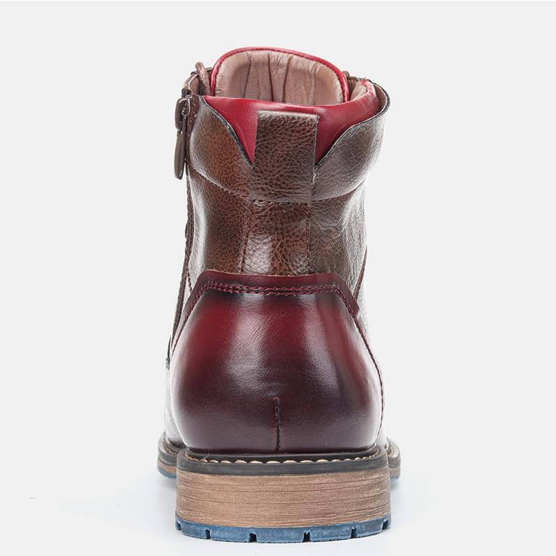 Ethan | Bottes Oxford en cuir fait main
