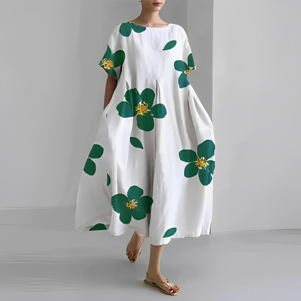 Amelia - Abito floreale bohemien