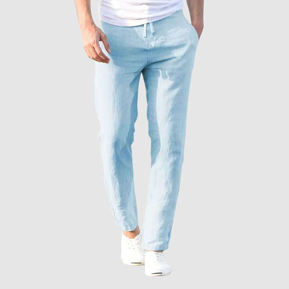 Coastal Ease | Pantaloni in Lino