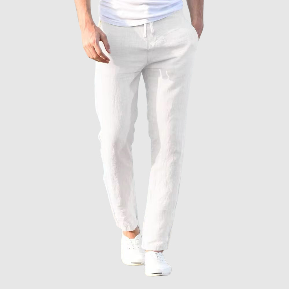 Coastal Ease | Pantaloni in Lino