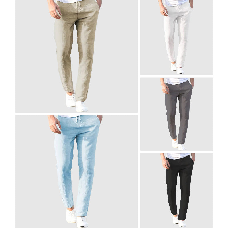 Coastal Ease | Pantaloni in Lino