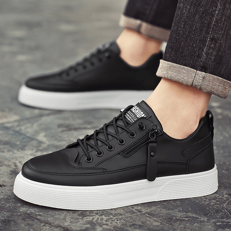 Baskets en cuir Hudson