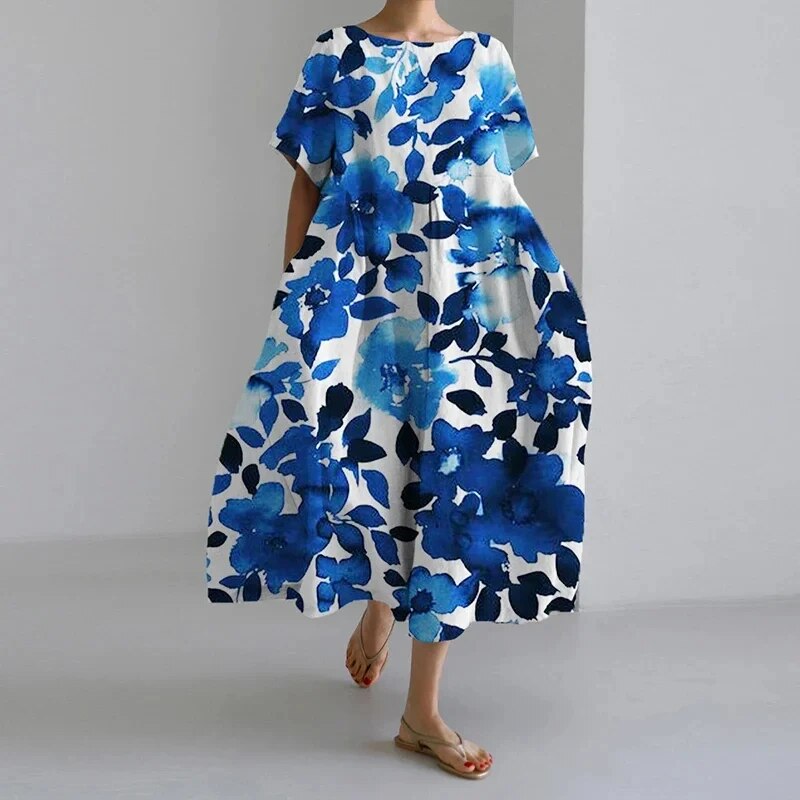 Amelia - Abito floreale bohemien