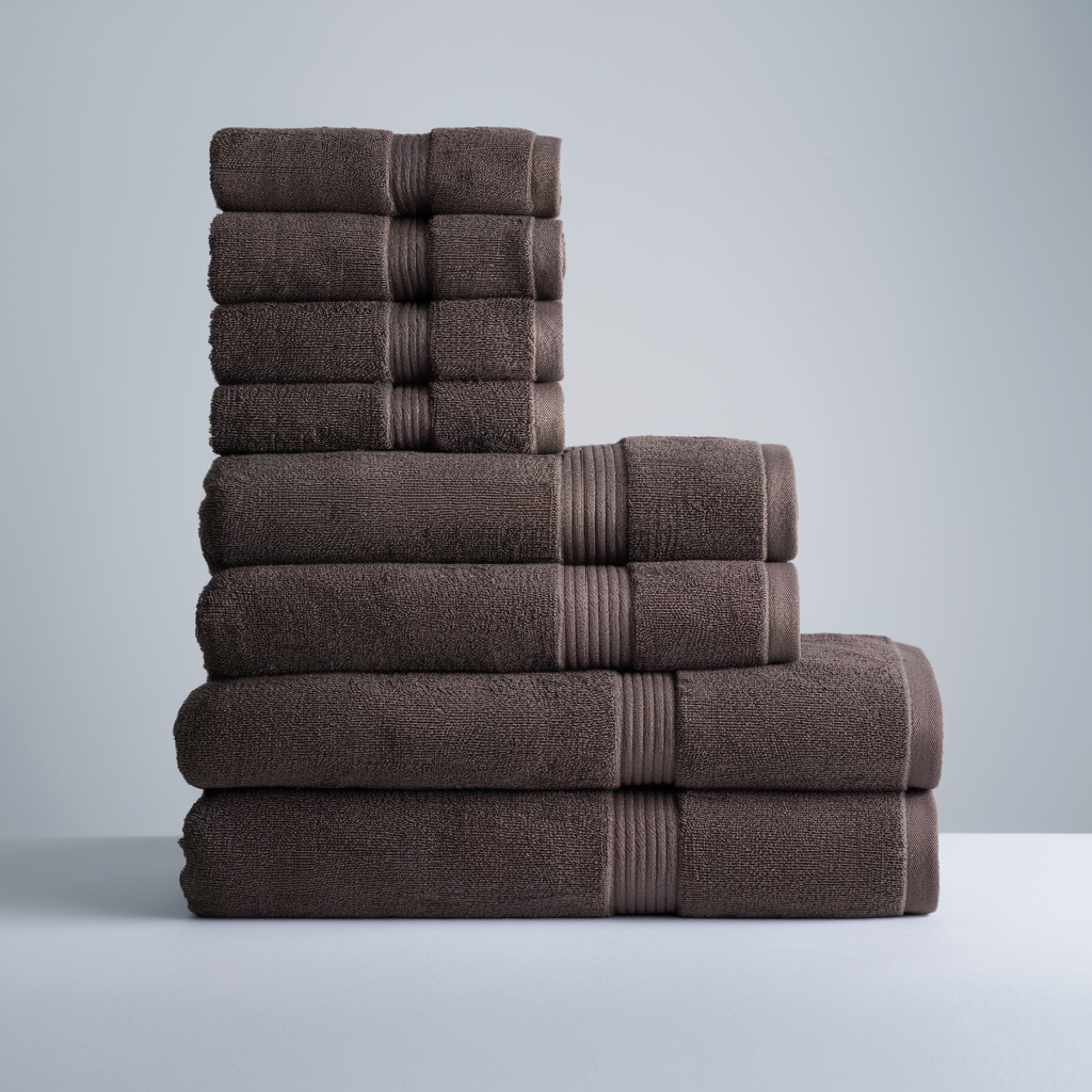 Set de bain ultrasoft complet de 8 pièces
