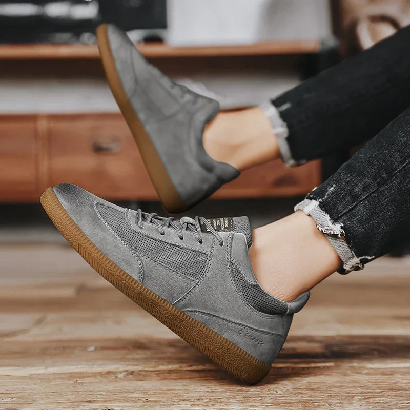 Sneaker in pelle genuina italiana Calvino
