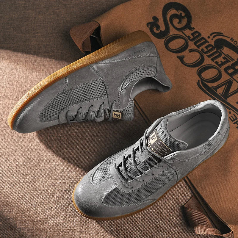 Sneaker in pelle genuina italiana Calvino