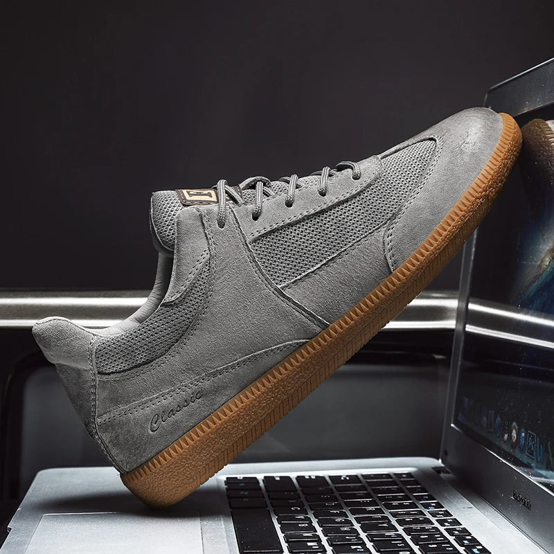 Sneaker in pelle genuina italiana Calvino
