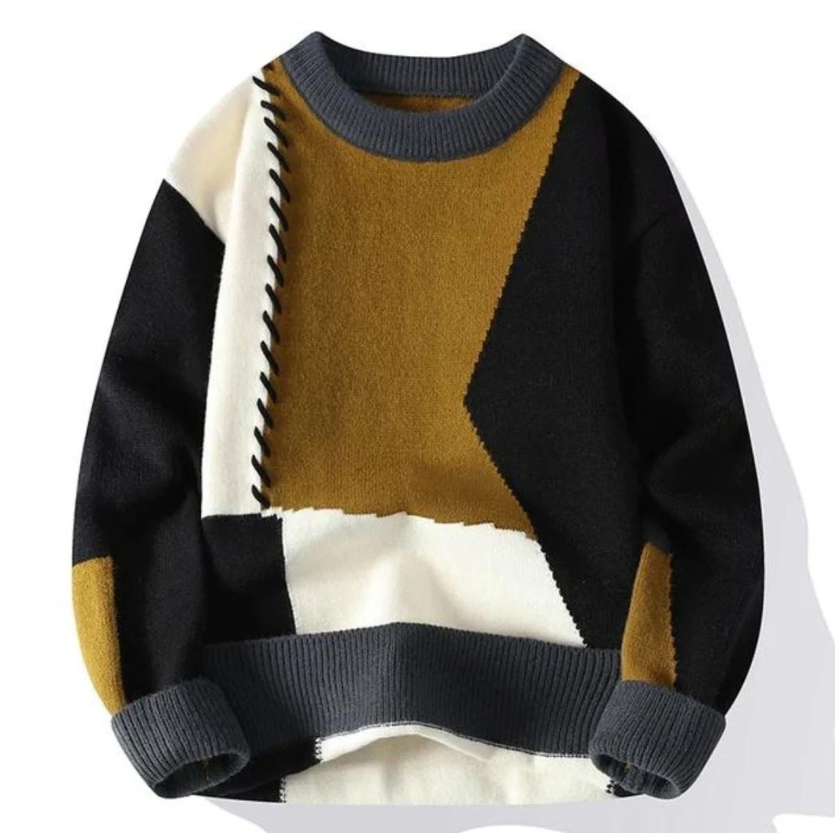 Le Clair | Pull en patchwork