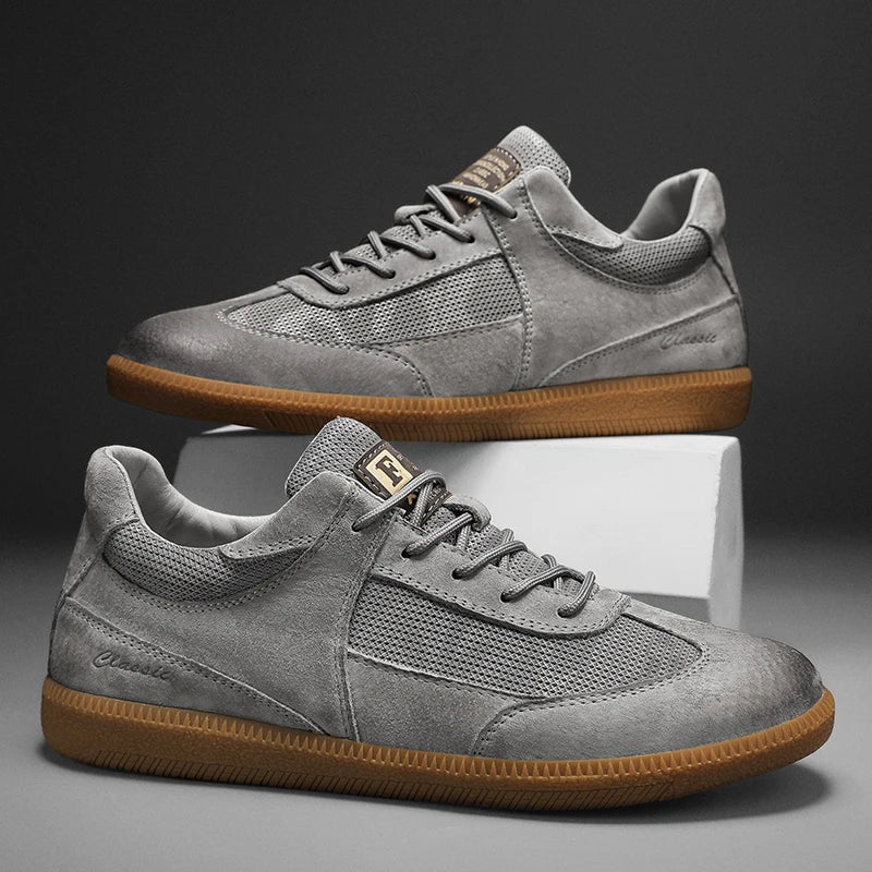 Sneaker in pelle genuina italiana Calvino