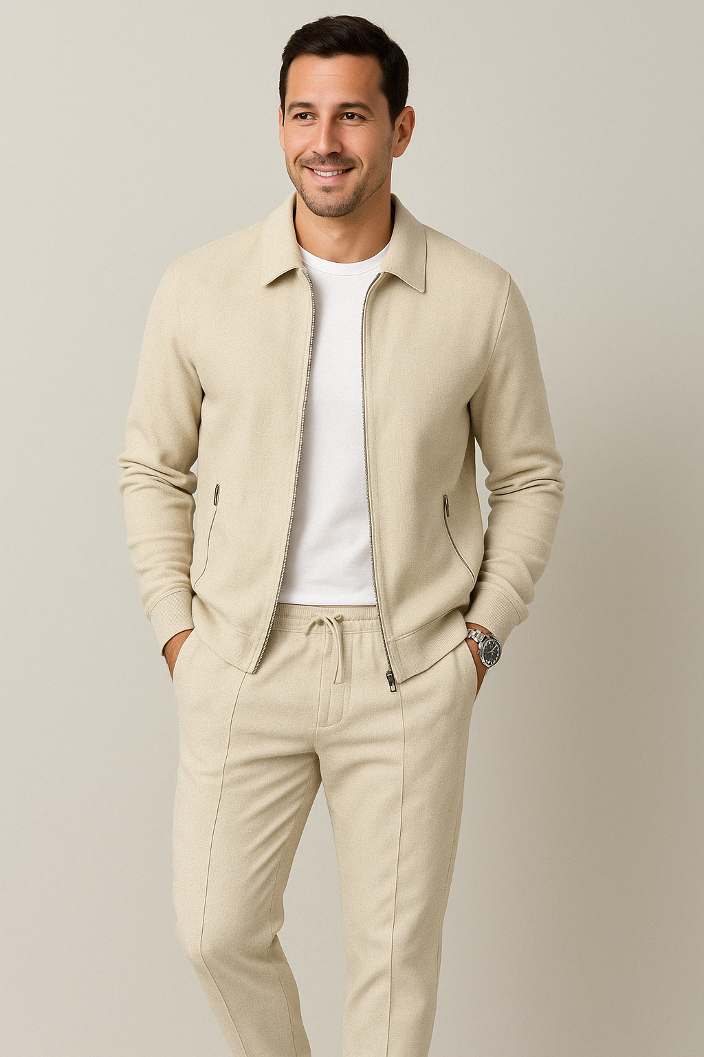 DARIO | Gilet completo da uomo con zip