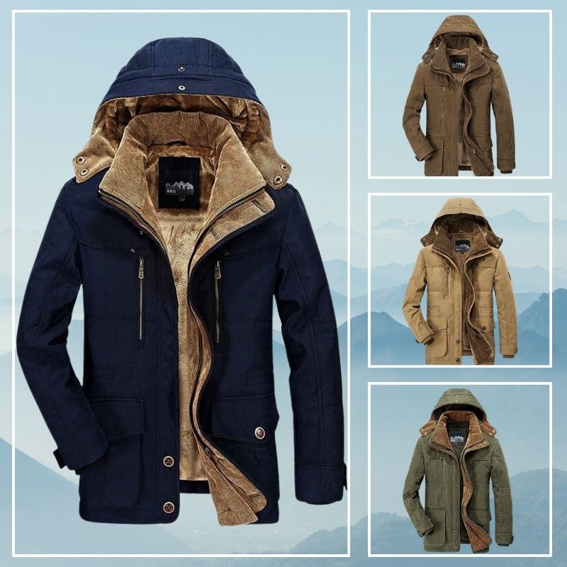 William - Veste d'hiver confortable et chaude