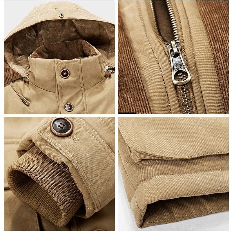 William - Veste d'hiver confortable et chaude