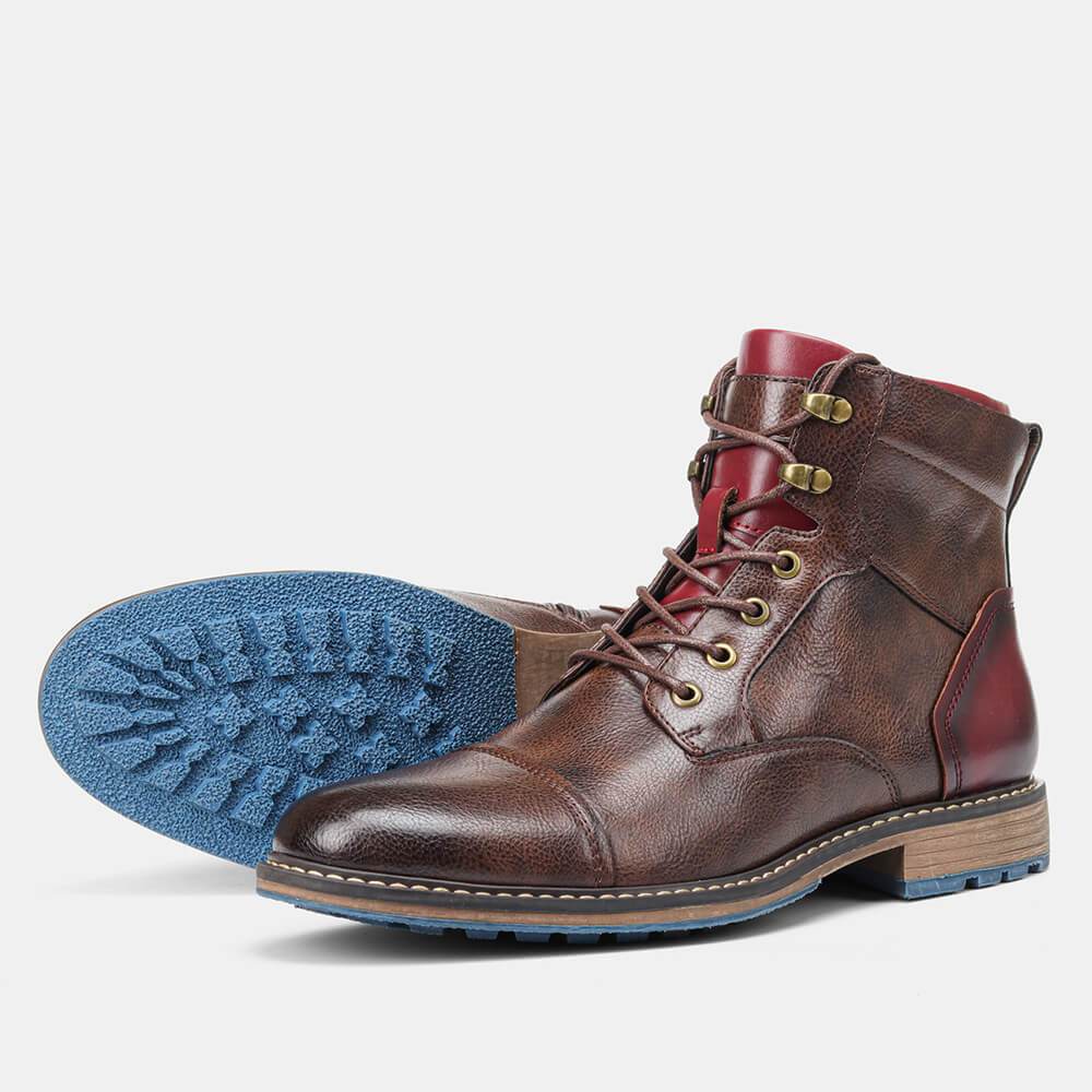 Ethan | Bottes Oxford en cuir fait main