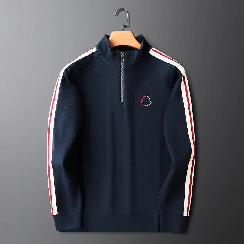 Ensemble de sport avec fermeture éclair quart