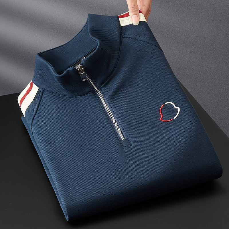 Ensemble de sport avec fermeture éclair quart