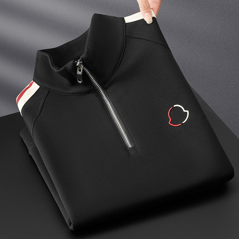 Ensemble de sport avec fermeture éclair quart