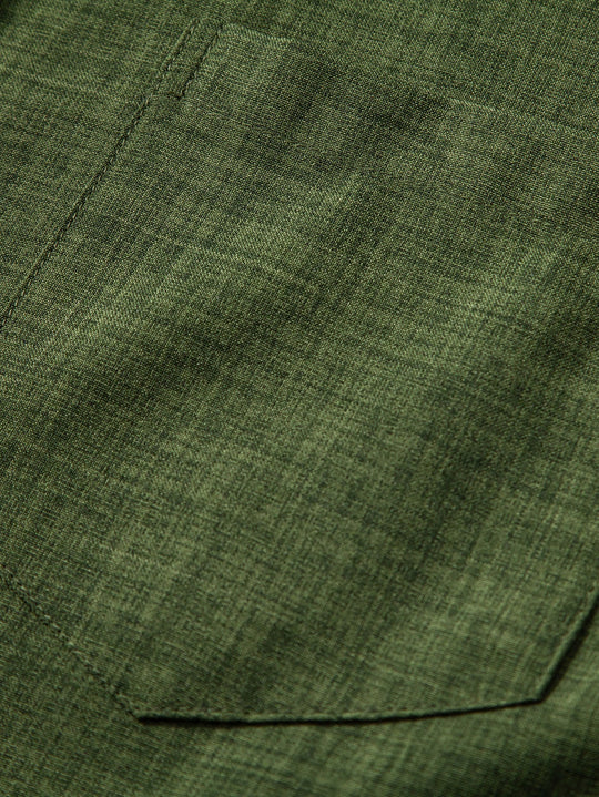Camicia a collo corto e pantaloni in lino a gamba dritta – manica Stan