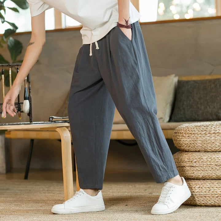 Filippo – Pantaloni estivi in lino